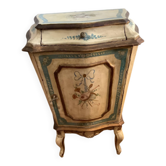 Vintage Venetian baroque style bedside table