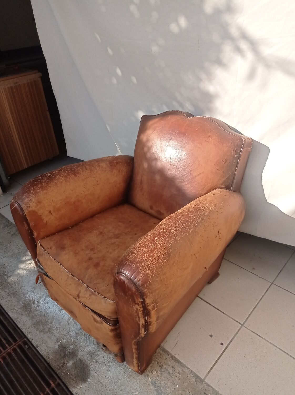 Club mustache chair