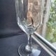 4 Daum port glasses with gold putoises