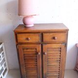 Small vintage wooden sideboard