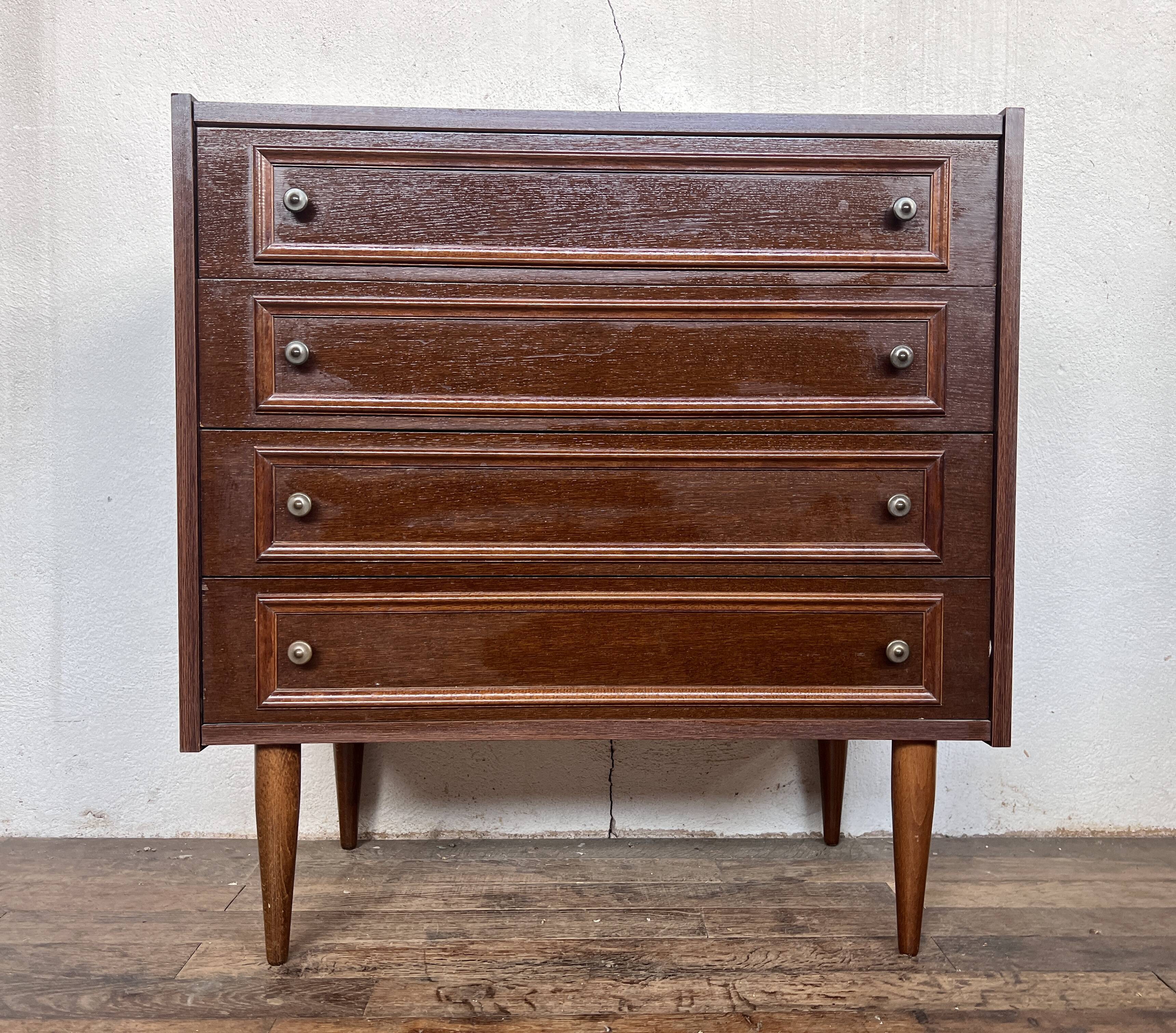 Commode semainier vintage rag picker year 70