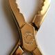 Perrier-Jouët champagne gold-plated clip and stopper box