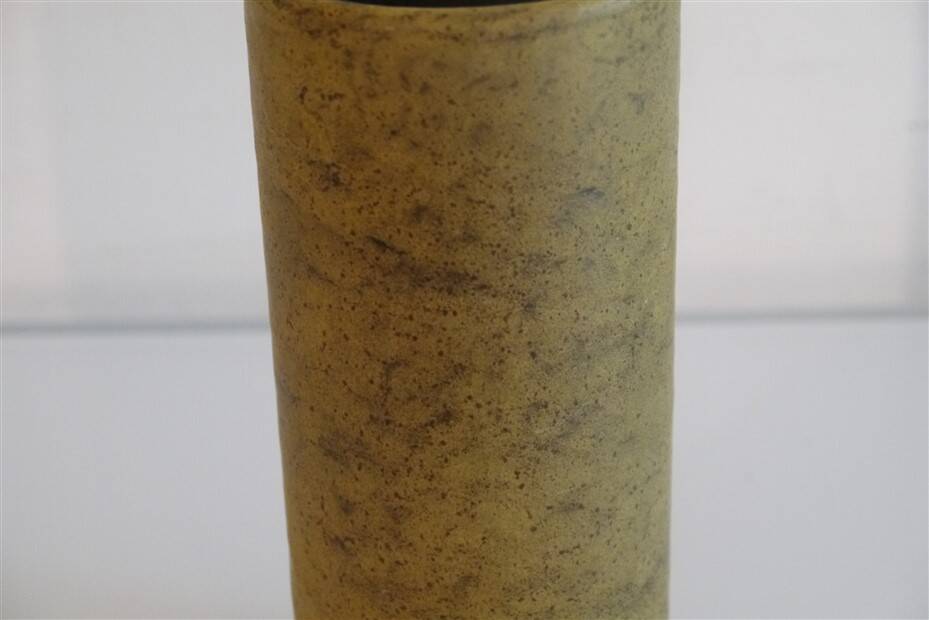 Ceramic roller vase by Fritz Van Daalen 1960