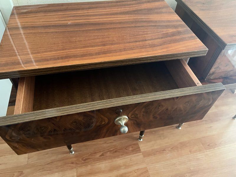 Paire table de chevet vintage