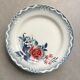 Set of 6 dessert plates "Olga" Digoin Sarreguemines