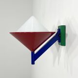 Tricolore wall lamp by Svea Winkler for Orno, 1960
