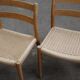 Serie de 4 chaises Niels Otto Moller