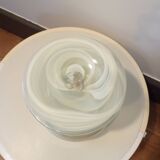 Old Moorish Vase in Marbled Glass by Bob le Gleis