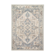 Tapis oriental bleu et beige chama 80x150cm