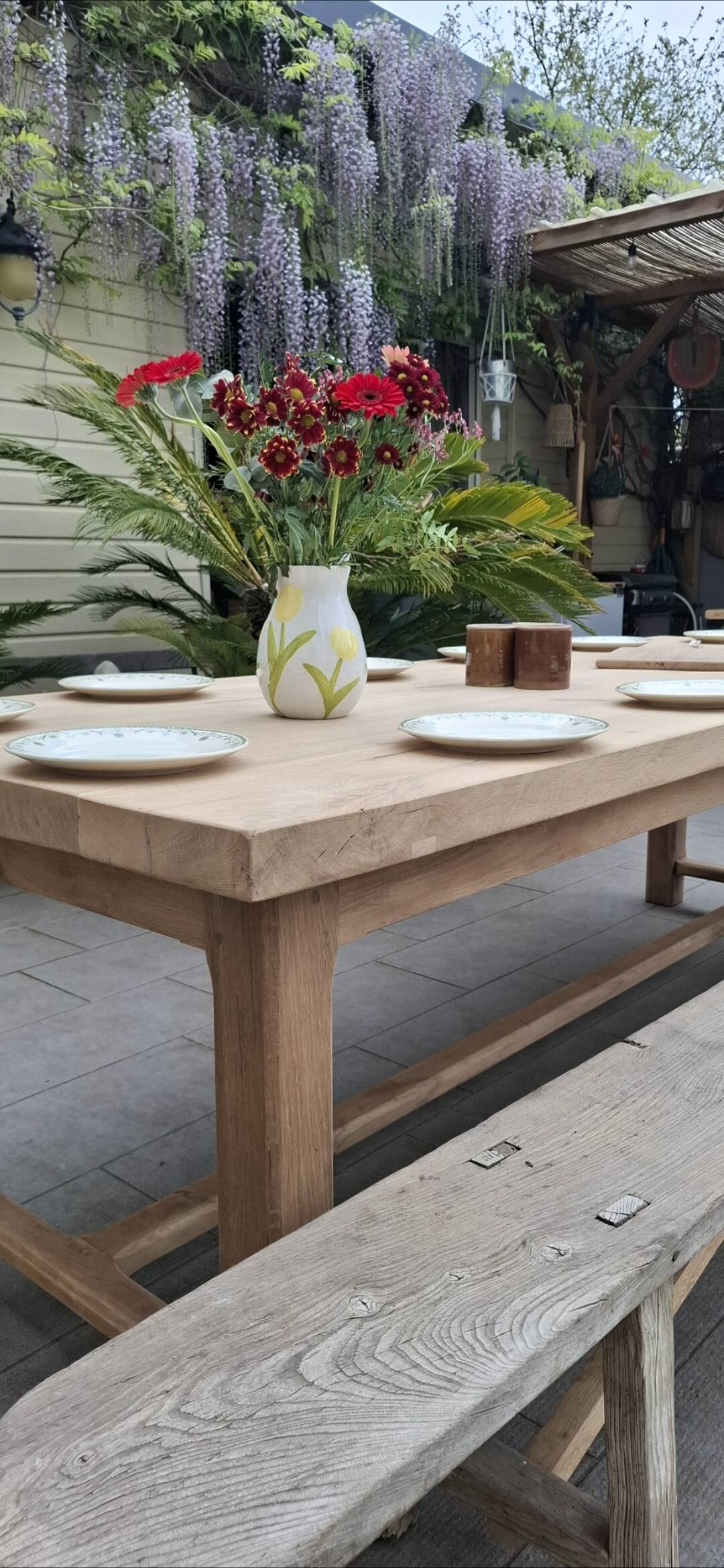 No37 renovated farmhouse table