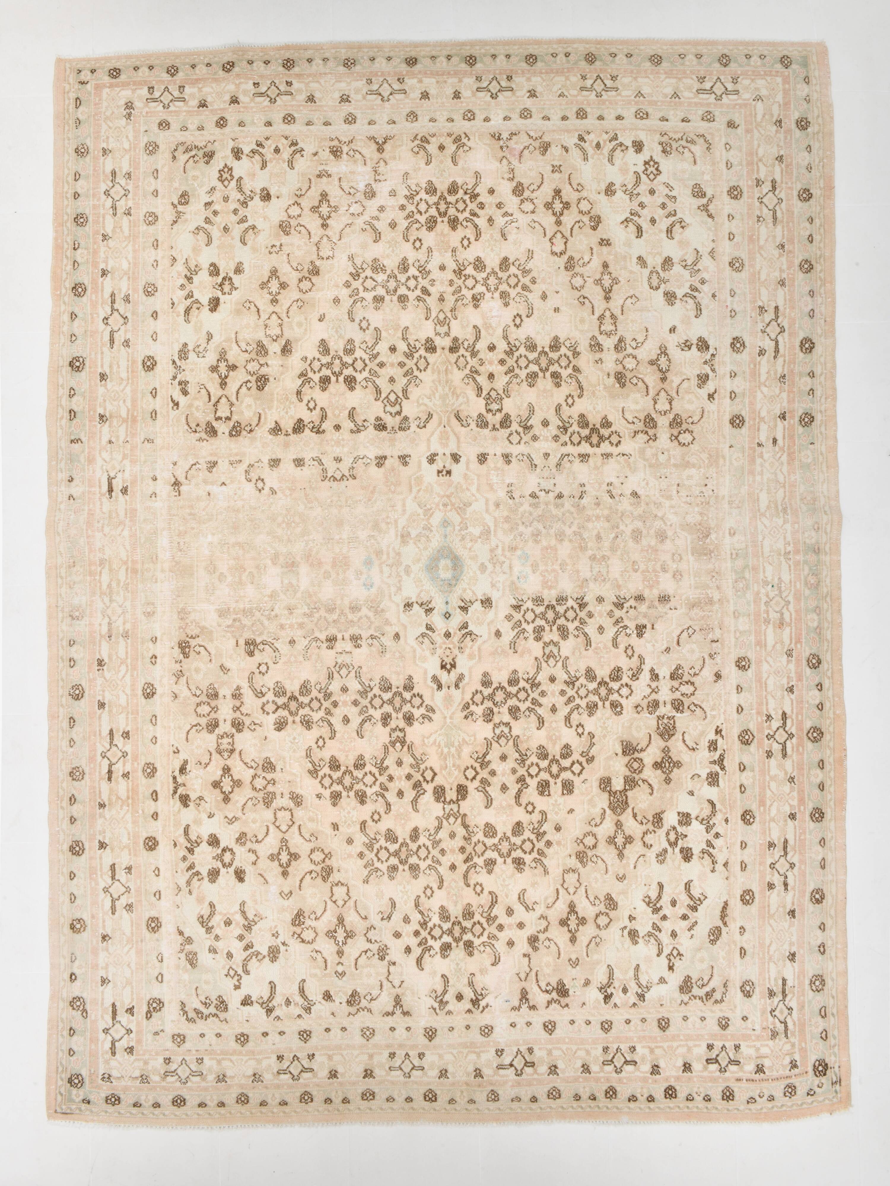 8x11 Oversize Brown Classic Persian Rug, 255x348Cm