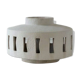 Brutalist lamp in glazed terracotta – Albert Spinelli (20th century)