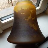 Glass paste lamp