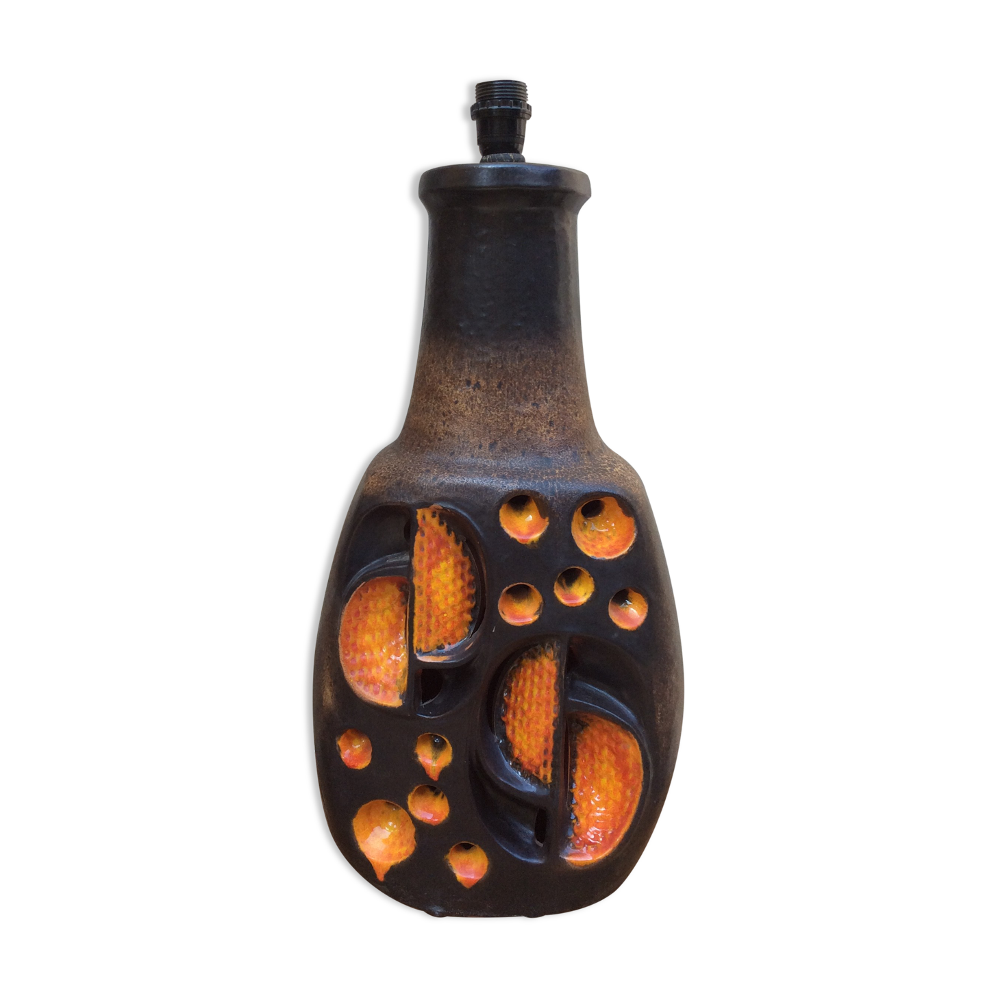 Ceramic floor lamp foot