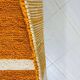 Handmade Moroccan Berber rug, orange, size 150 x 250 cm