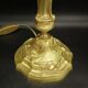 Paire de pieds de lampe style Louis XV - bronze doré