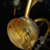 Set wall lamps of murano decor fruit cluster