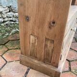 Antique furniture - solid oak shelf
