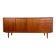 Danish teak sideboard with sliding doors and drawers, 1960s.