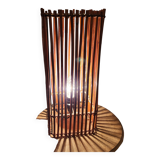 Wicker table lamp, 1970