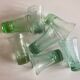 Set of 7 Biot cups in bubbled glass 1970