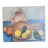 Oil on canvas still life