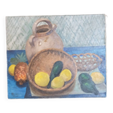 Oil on canvas still life