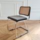 Cesca chair B32 style Marcel Breuer renovated, year 87