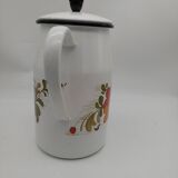 Enameled metal coffee maker