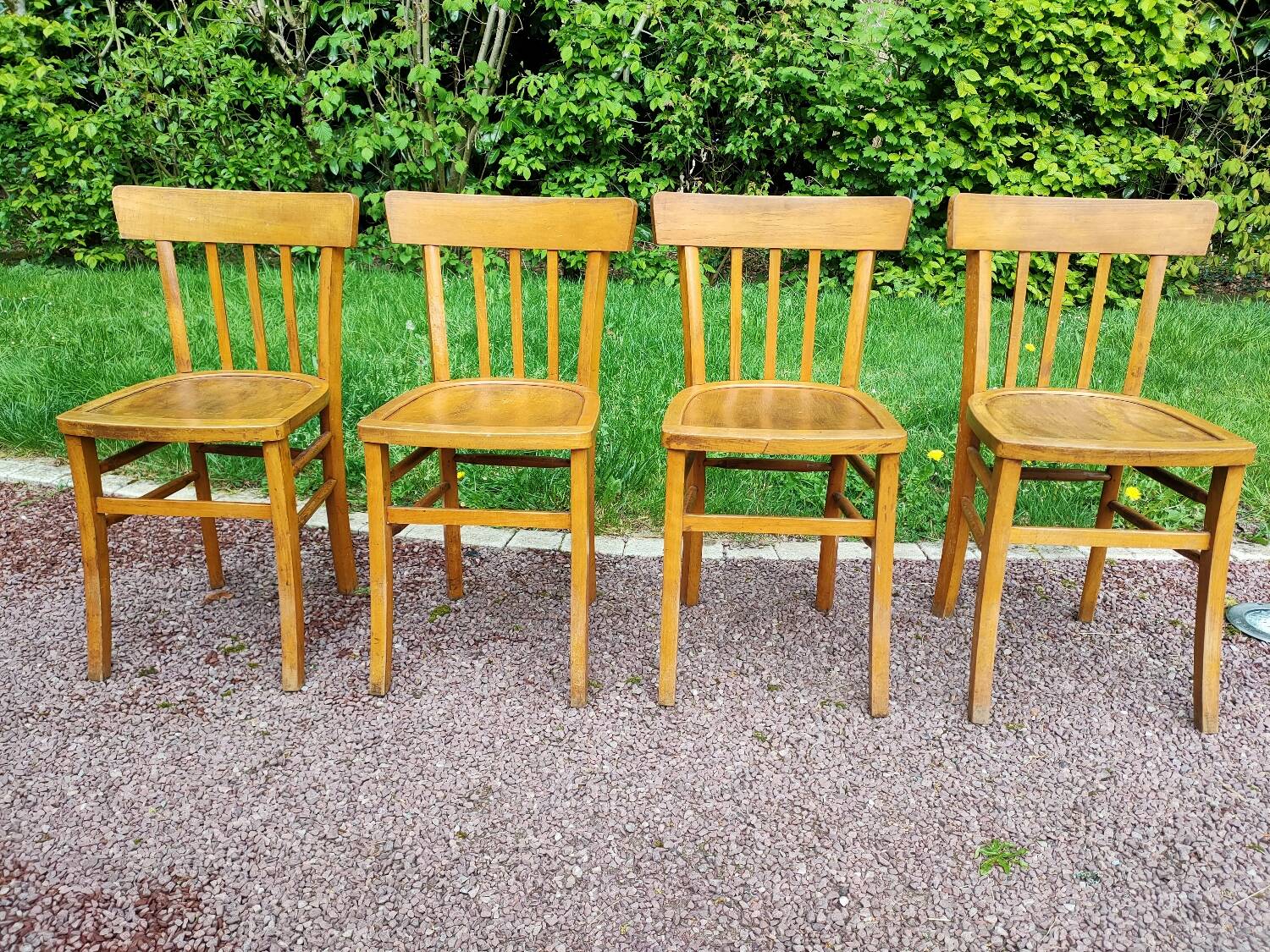 4 Luterma bistro chairs