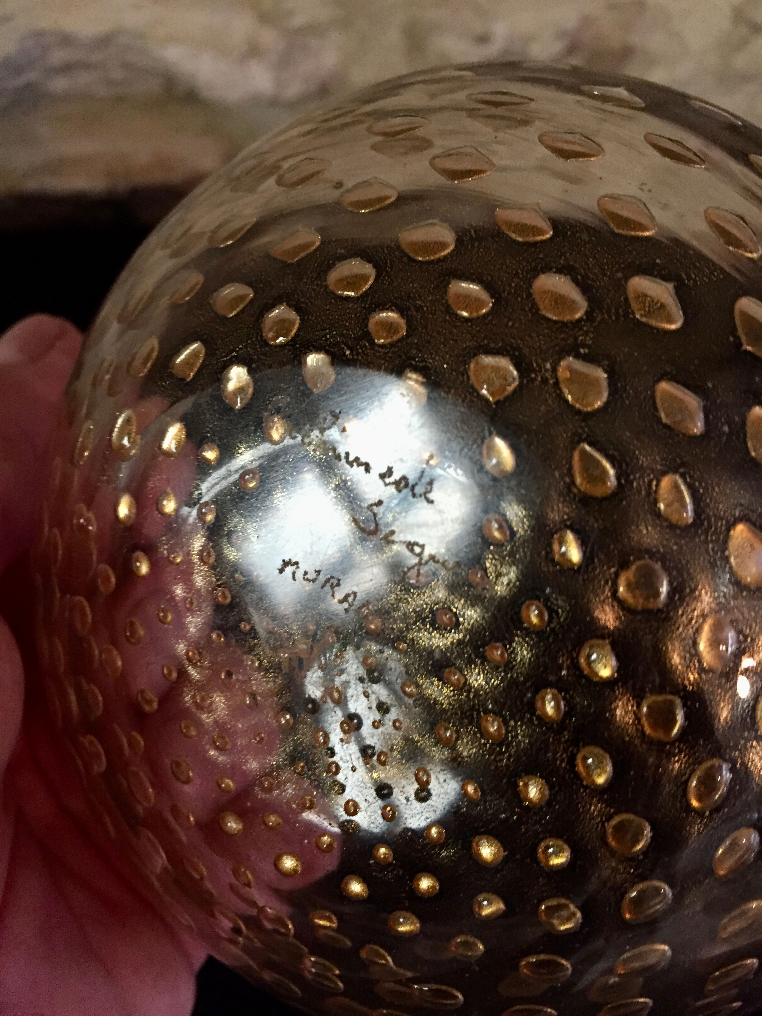 Archimede seguso murano glass cup