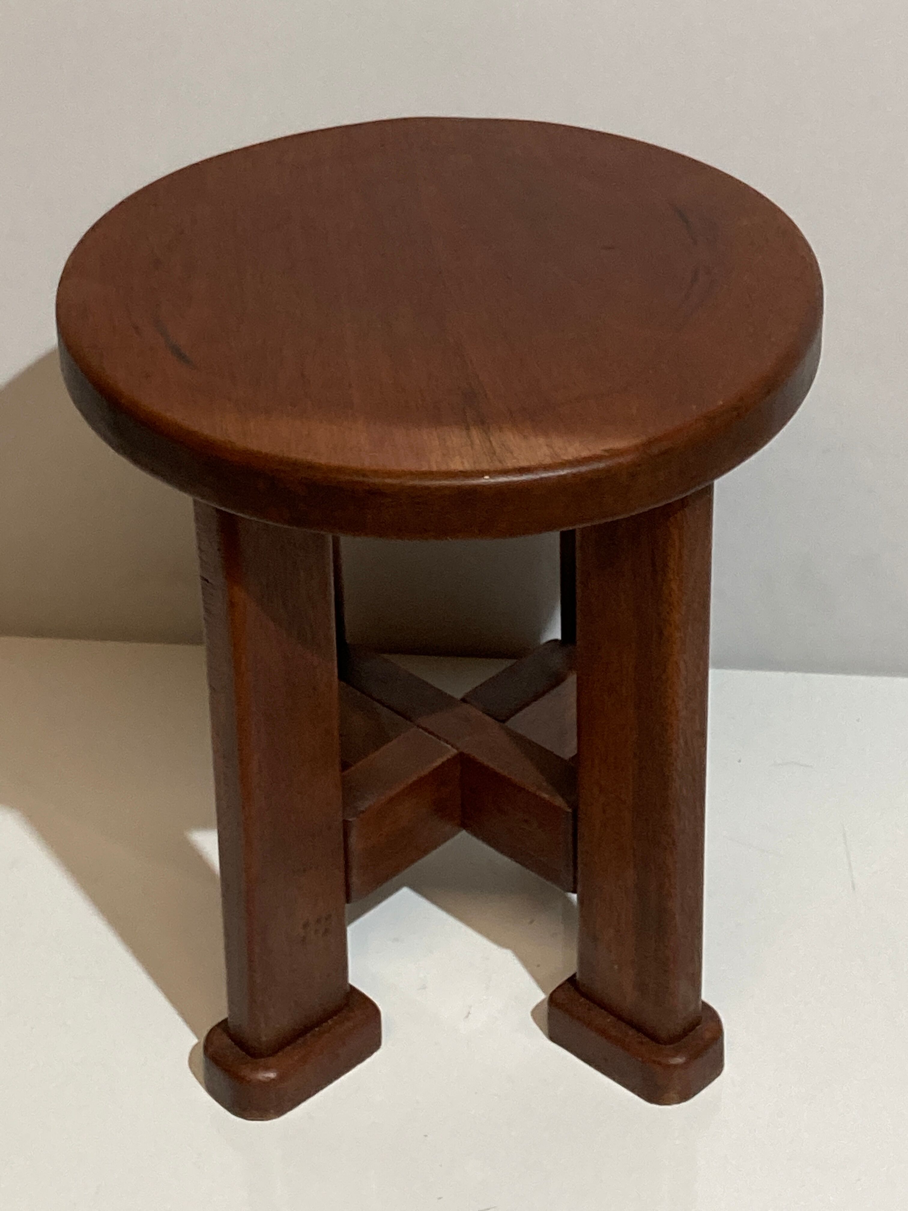 Dutch modernist stool, 1930s