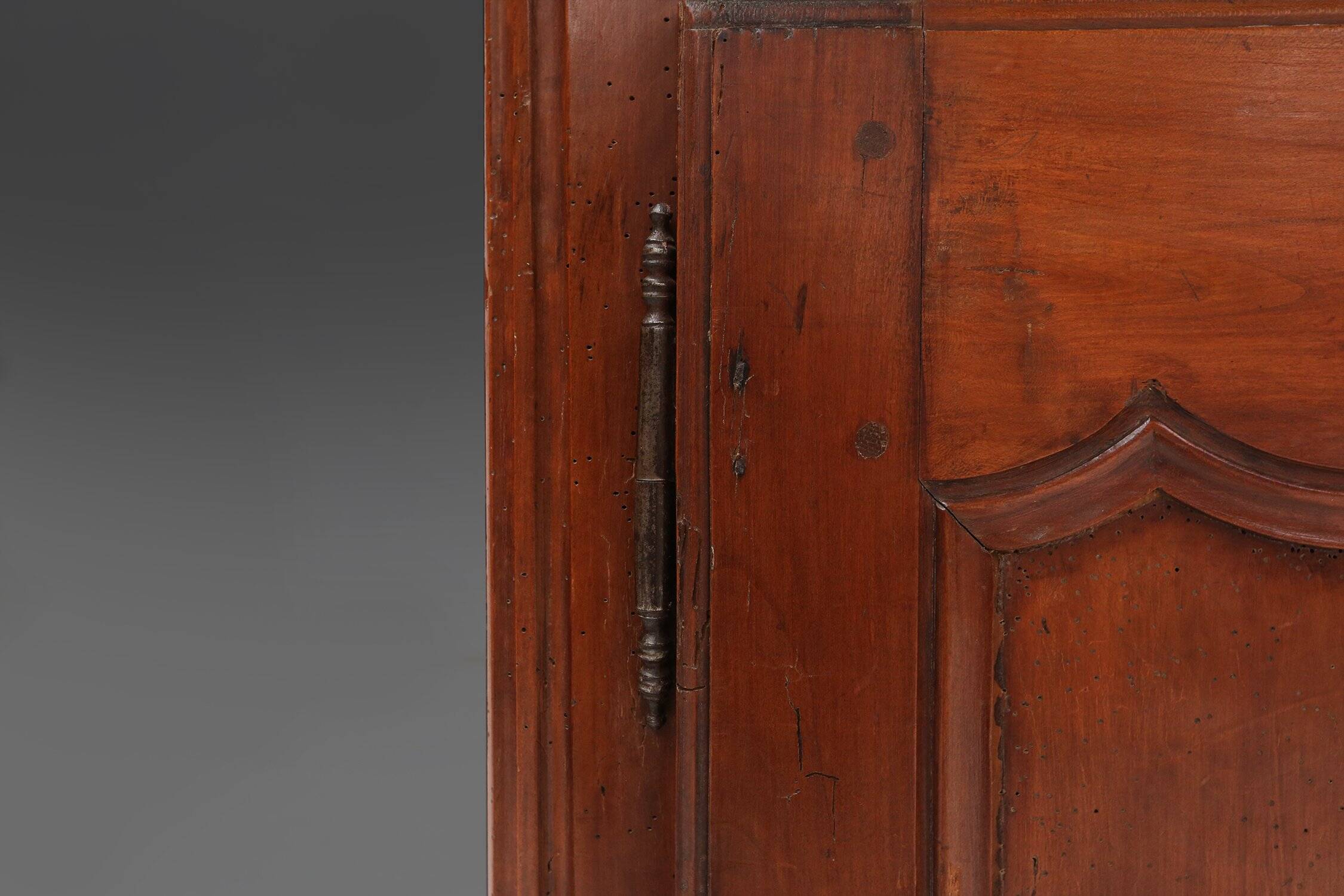 19th Century French Provencial walnut Cupboard, France