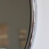 Vintage mirror in chromed metal