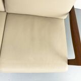 Vintage Two-Seater Senator Sofa in Teak by Ole Wanscher for Cado, 1970s