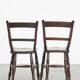 Set of 10 Antique English Oxford Dining / Kitchen Chairs