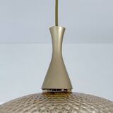 Vintage Scandinavian Glass Pendant Light