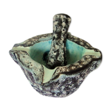 Mortar with ceramic pestle ecume years 60