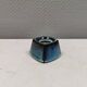 Small delicious candle holder from Danish Stogo ceramics 1980s