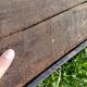 Retro wooden planter/box