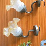 Pair of tulip appliques