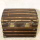 Large vintage travel trunk from the 1930s.