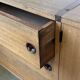 Modular Wall System in Wood Veneer, White Laminate, Glass and