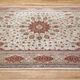 Magnificent Persian carpet from Tabriz, Iran, made of wool and silk: 435 x 350 cm.
