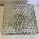 Glass ceiling light 23x23