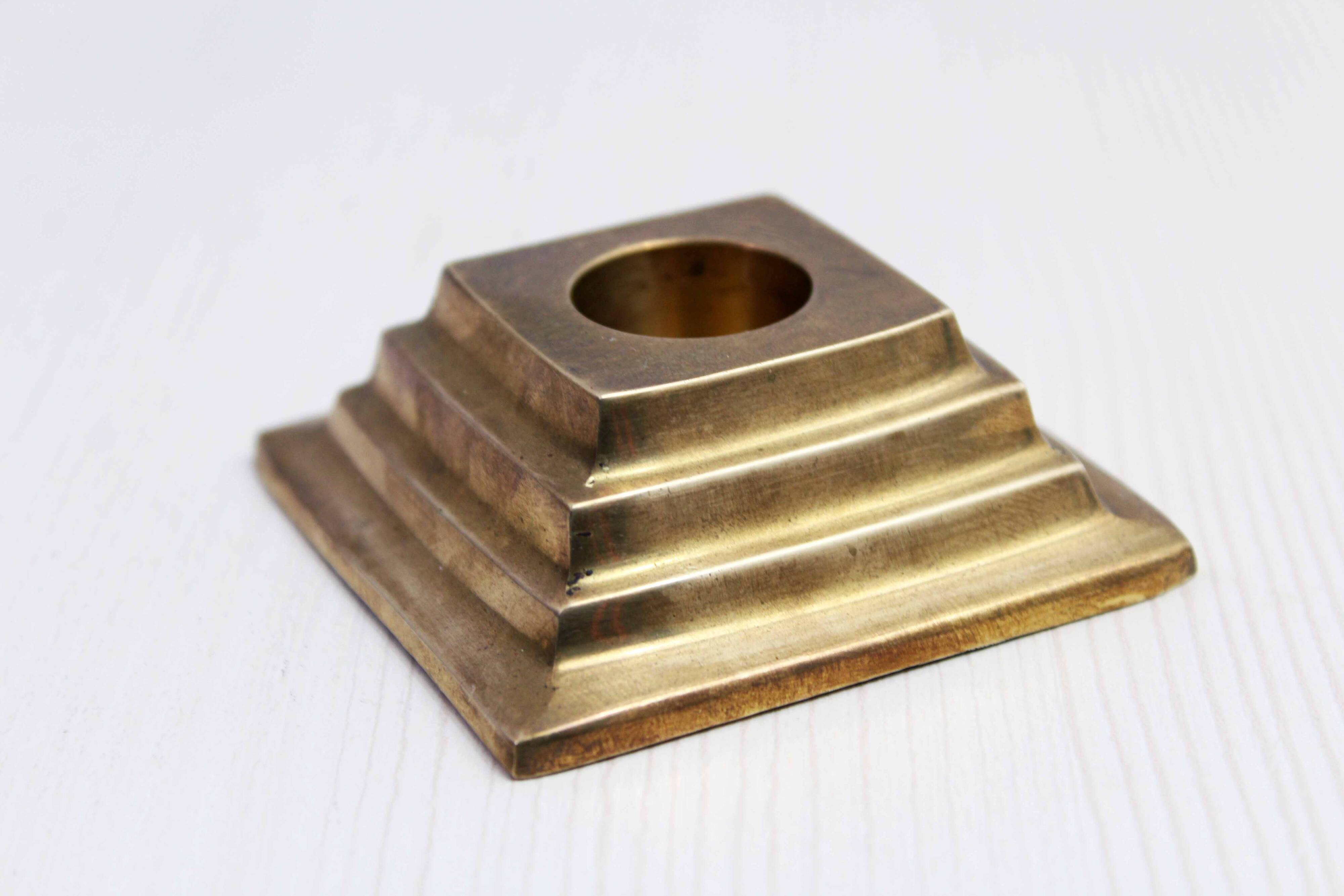 Vintage brass candle holder