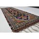 1970s Vintage Turkish Oushak Handmade Wool Cotton Brown Runner Rug 96x301