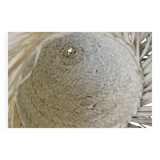 Small Bohemian Straw Pendant Light 30cm - Ball, Wicker Lampshade
