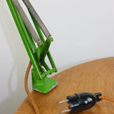 Lampe de table Achitect réglable verte par Tep, années 1970