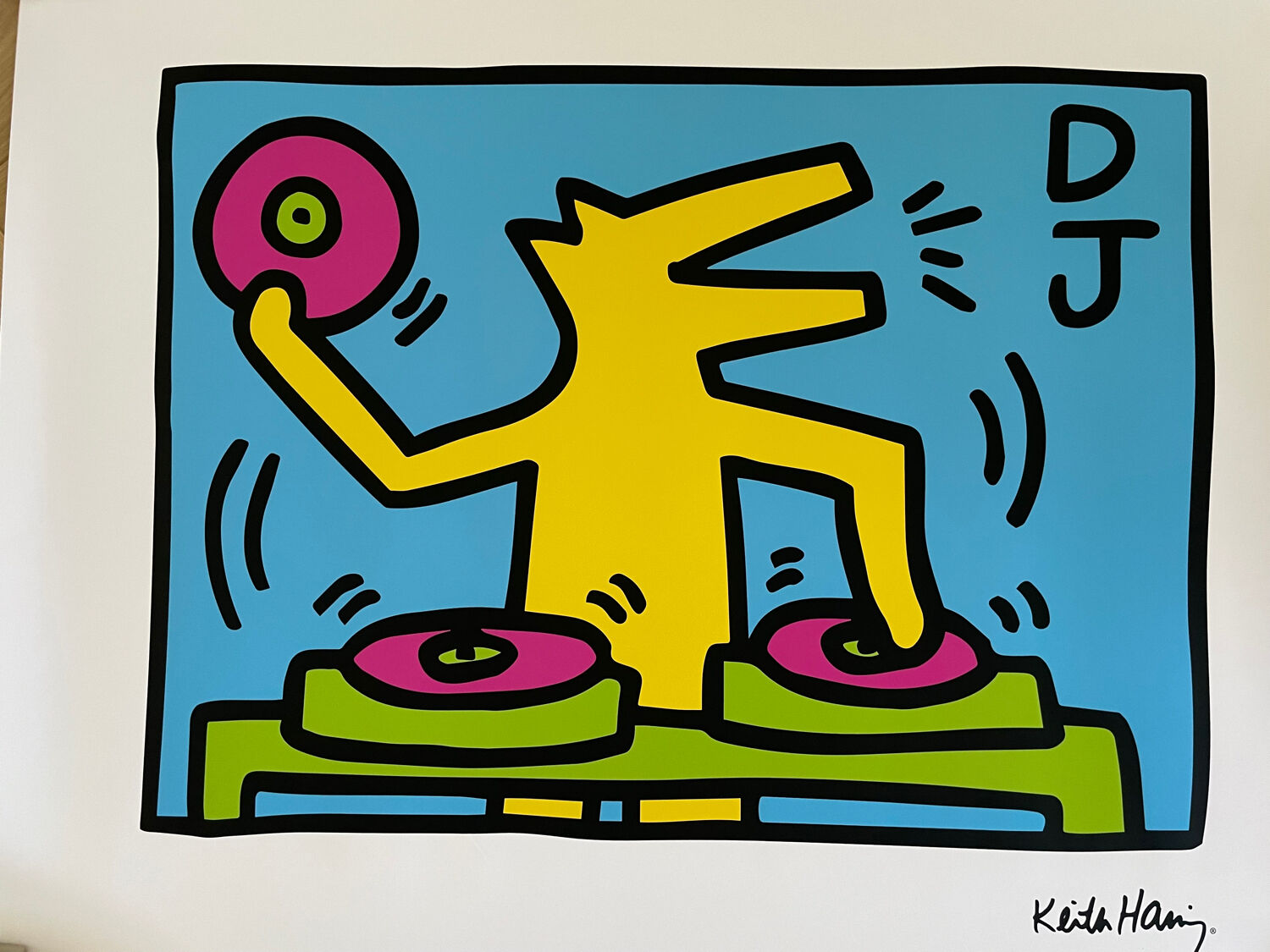 Keith Haring poster